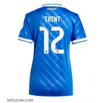 Zenski Nogometni Dres Real Madrid Alexander-Arnold #12 Rezervni 2025-26 Kratak Rukav Zenski Nogometni Dres Real Madrid Alexander-Arnold #12 Rezervni 2025-26 Kratak Rukav